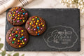 Cosmic brownie cookies