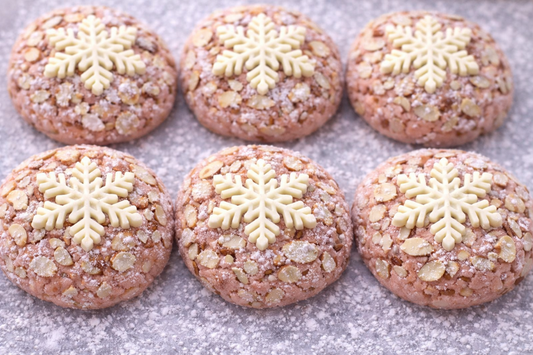 Blush Almond Croissant Wonderland Cookie
